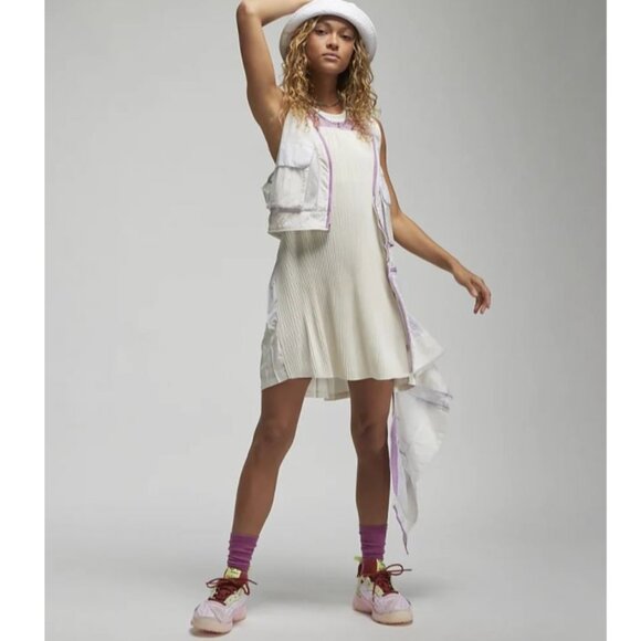 NWT $180 JORDAN 23 ENGINEERED WOMEN'S DRESS PLEATED BELTED - Picture 5 of 13